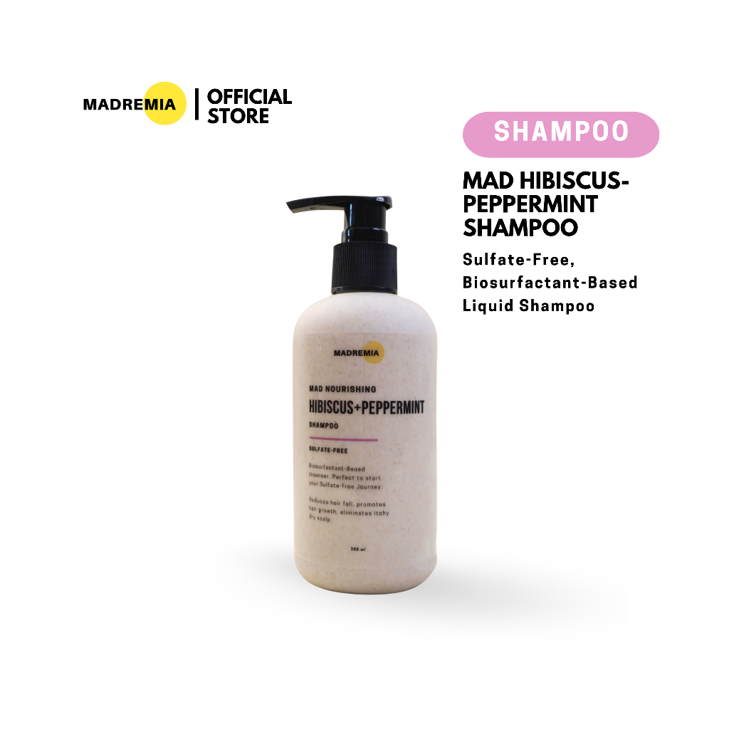Madremia Mad Hibiscus-Peppermint Shampoo (Sulfate-Free)