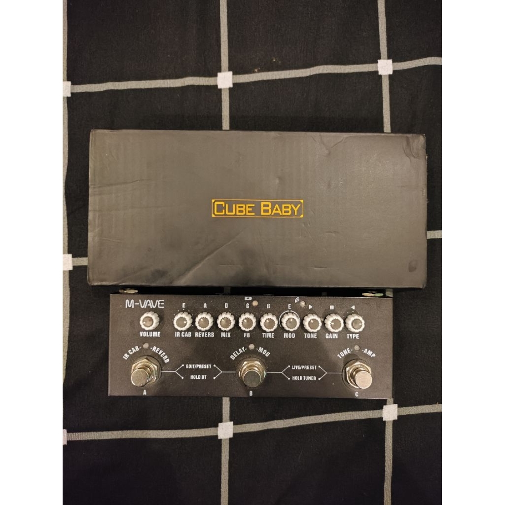 Efek Gitar Cuvave Cube Baby. SECOND LIKE NEW
