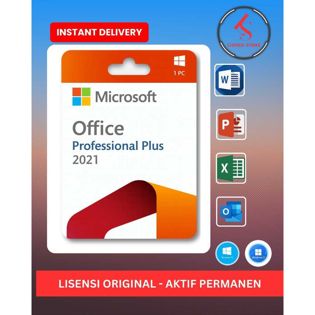 Office 2021 Pro Plus Permanen - Office2021 - Lisensi Office 2021 Original