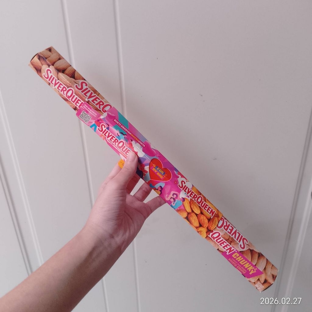 Silverqueen Silver Queen isi 2 Chunky Bar ukuran Besar 82gr Coklat Cokelat Cashew Kacang Mete Mede C