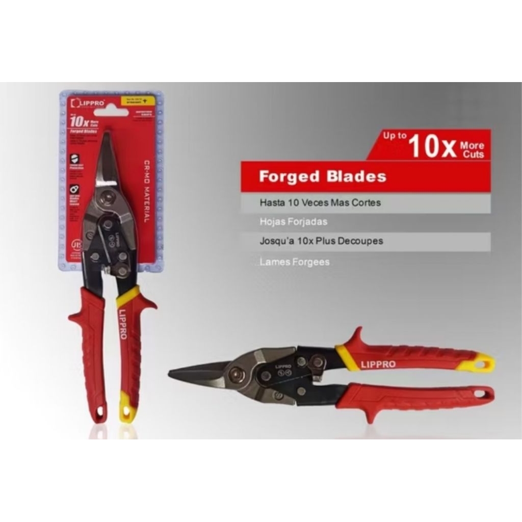 GUNTING BAJA RINGAN LIPPRO ORIGINAL / LIPPRO GUNTING BAJA RINGAN / GUNTING BAJA RINGAN 10 INCH