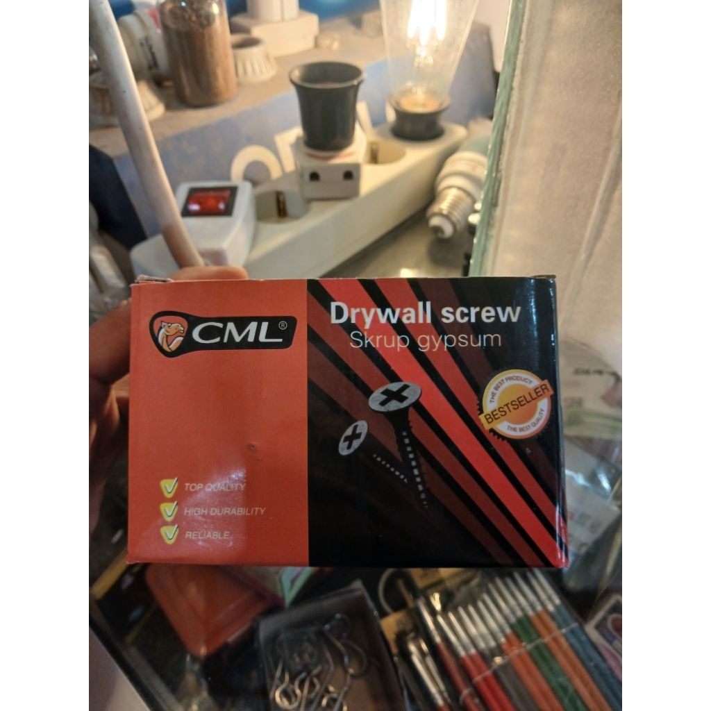 Skrup gypsum Drywall Screw / skrup 6×1-½ (4cm)