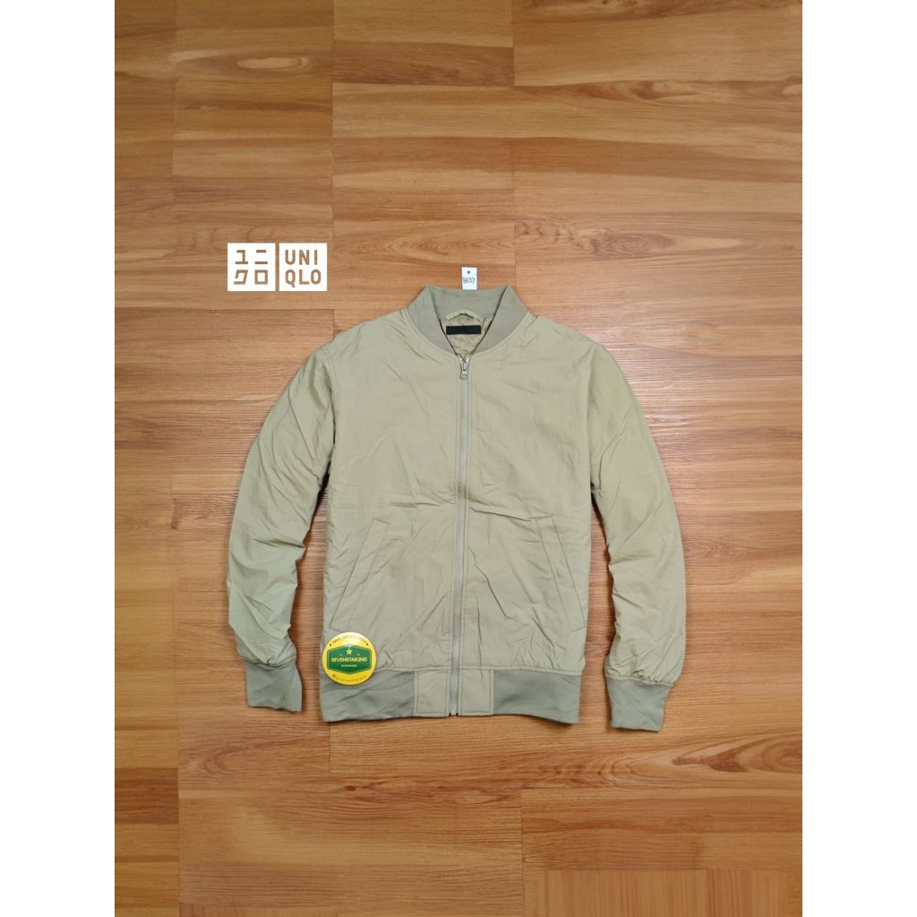 uniqlo casual bomber jacket