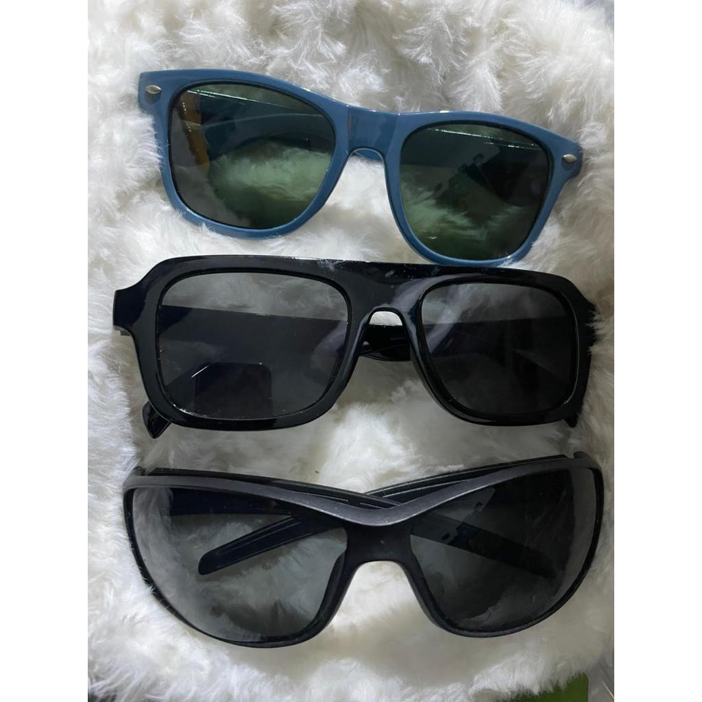 TAKE ALL 3 PCS WAYFARER RB TECHNO AVIATOR SQUARE GOGGLES SUNGLASSES ANTI UV