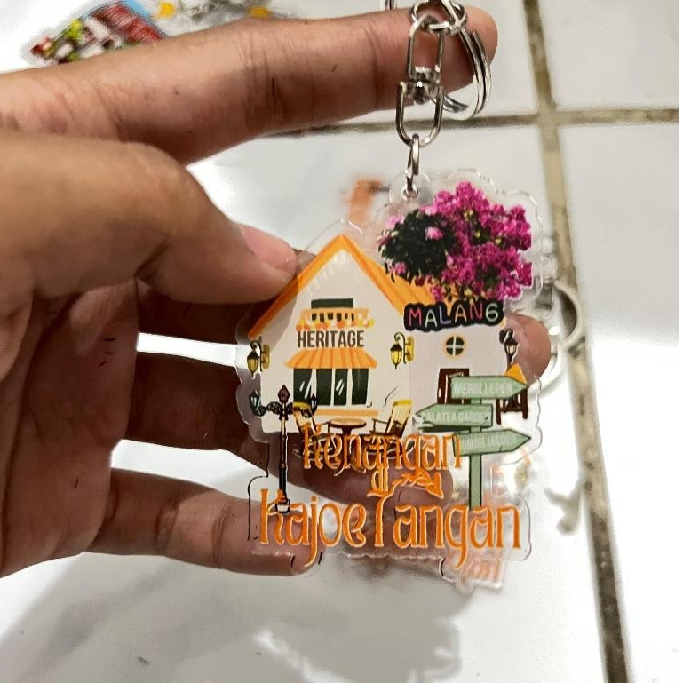 Gantungan Kunci Akrilik Custom Gantungan Kunci SATUAN Ganci Satuan