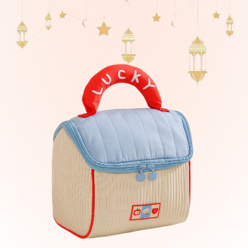 LUMA–Pouch make up pouch mini tas make up pouch make up Tas penyimpanan kosmetik berbentuk rumah kec