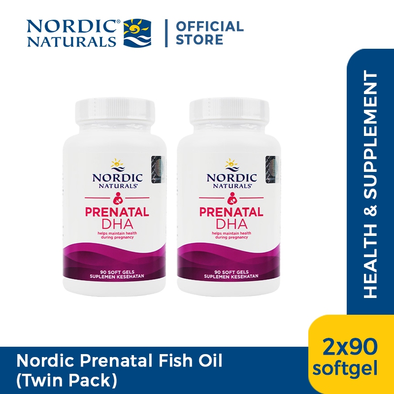 Nordic Naturals Prenatal DHA [Twin Pack]