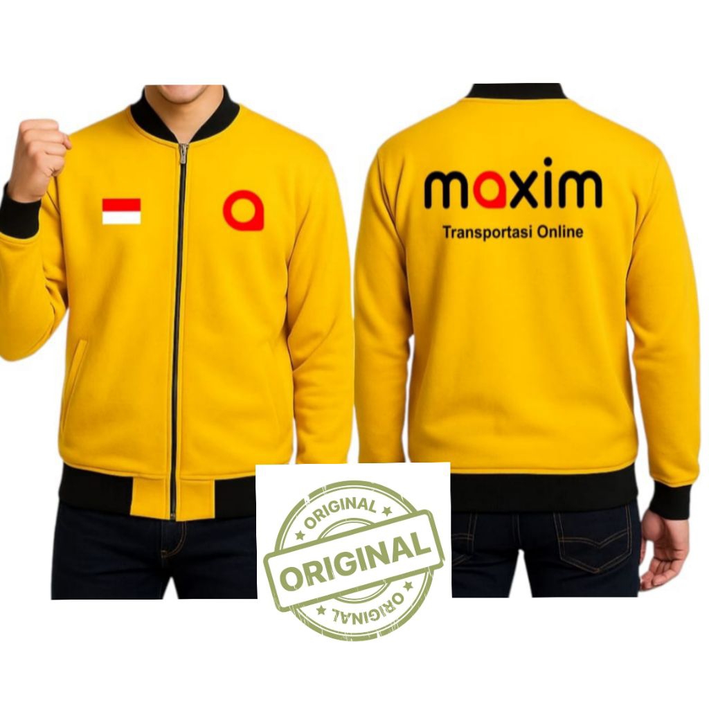 Jakett driver Maxim kuning jakett varsity baseball driver Maxim transformasi online