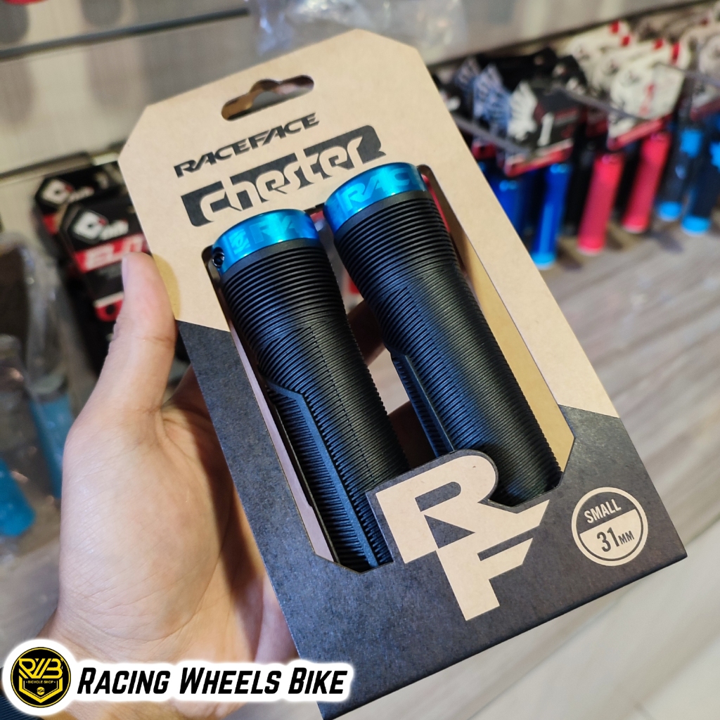 Raceface Hand Grip Chester Black Turquoise