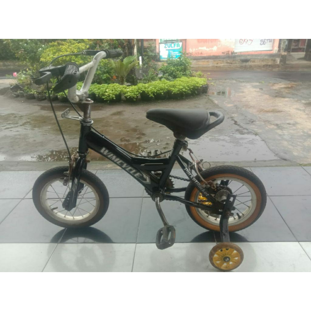 Sepeda Anak Wimcycle Roda Empat Ring 12 (12 inch) bekas / second (2nd)