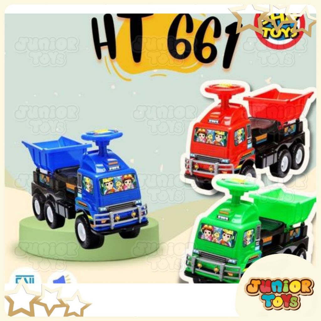 Mainan Mobil Truk Pasir Bisa Dinaiki Anak Ride On Toys