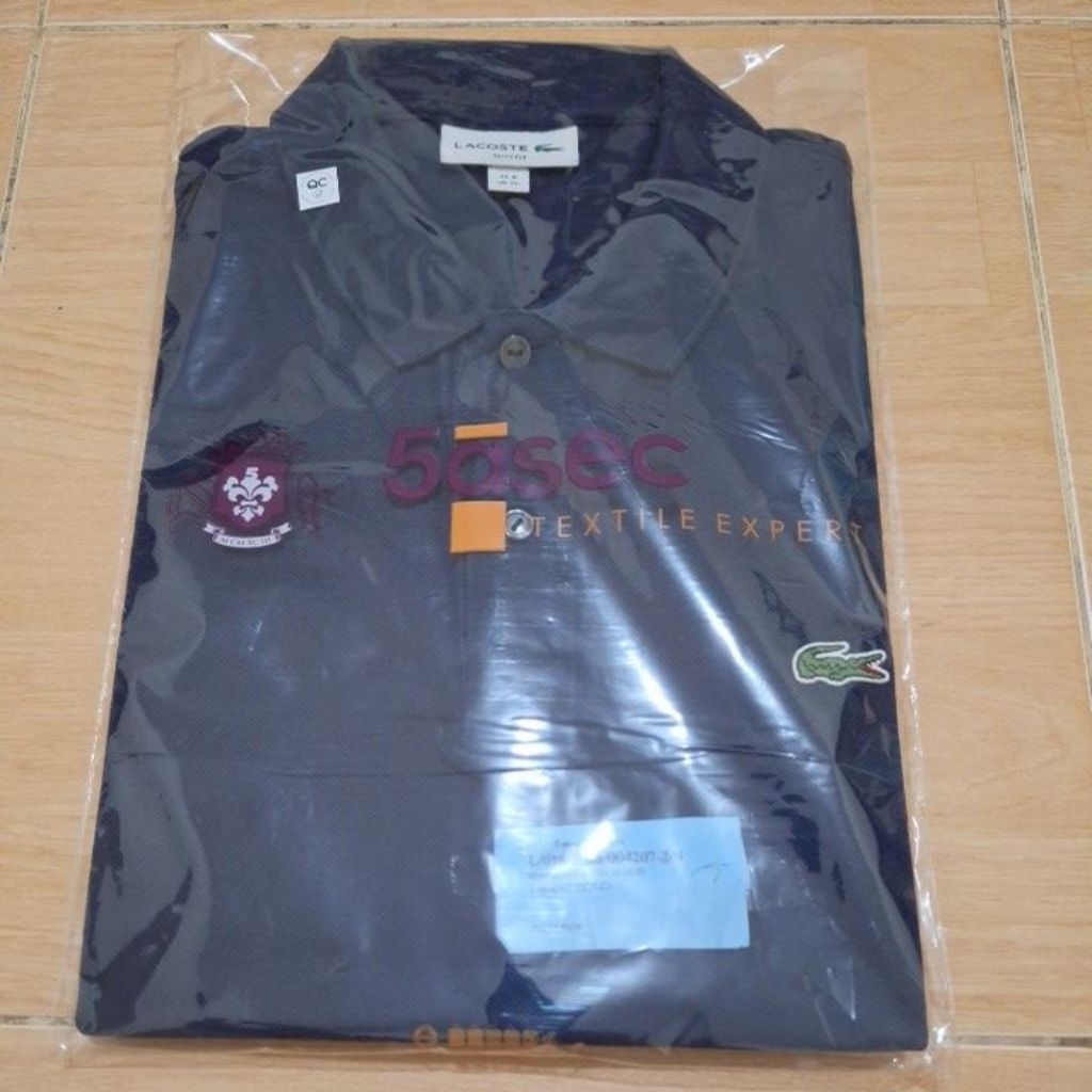 (PRELOVED) LACOSTE SLIM FIT NAVY POLO SHIRT