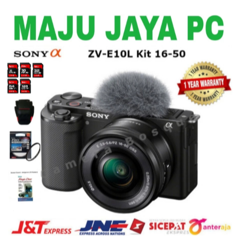 KAMERA MIRRORLESS SONY ZV E10 BARU / SONY ZV E10 KIT 16-50MM