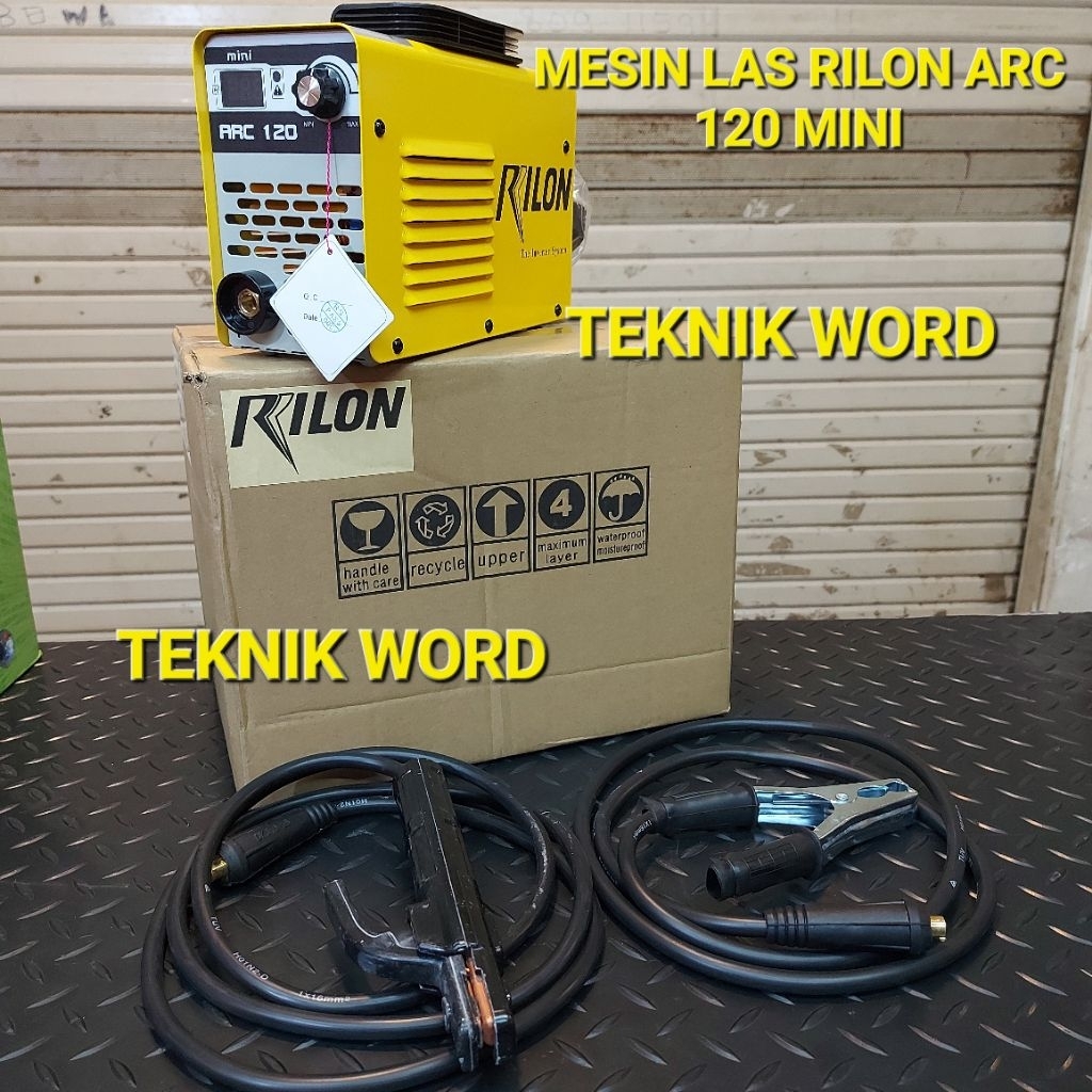 MESIN LAS RILON ARC 120 MINI 450 WATT / RILON ARC 120 MESIN LAS MMA/ ARC120 RILON
