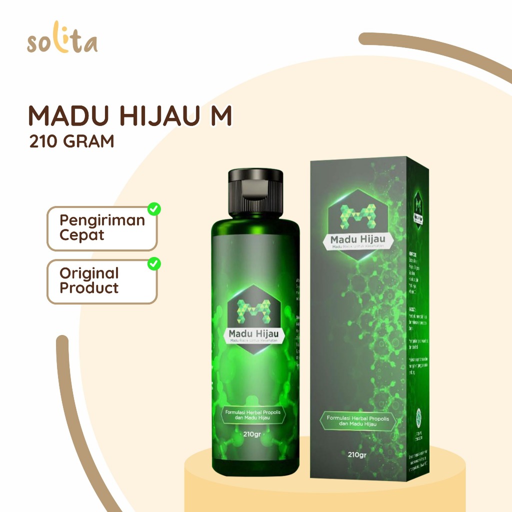 Madu Hijau 210GR Original | Obat Herbal Asam Lambung dan Gerd Kronis