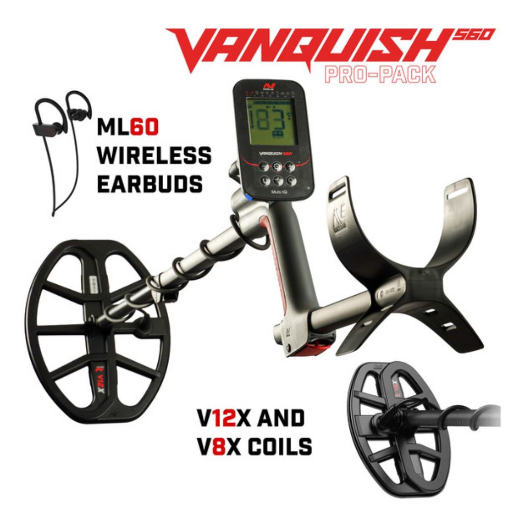 Vanquish 560 Propack metal detector Minelab