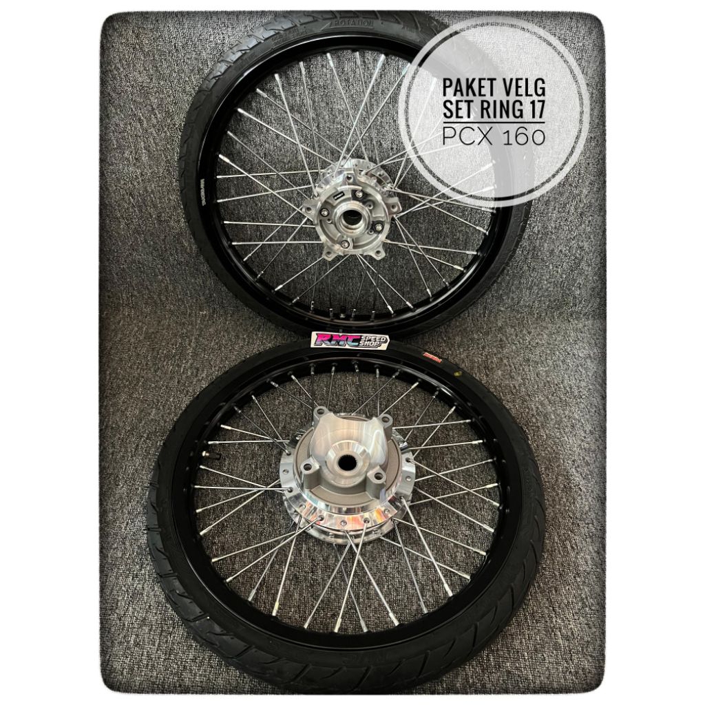 PAKET VELG RING 17 PCX 160 SET / velg PCX 160 ring 17