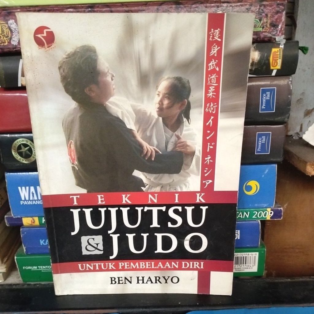 BUKU BEKAS ORIGINAL TEKNIK JUJUTSU & JUDO