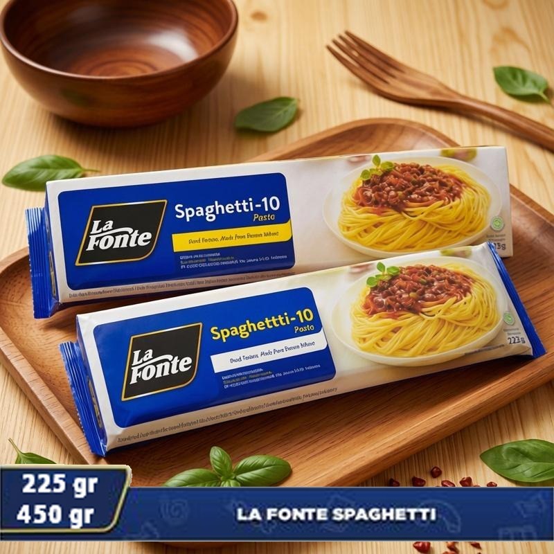 LA FONTE Spaghetti Spageti Sphagetti 225 gr dan la fonte 450 g