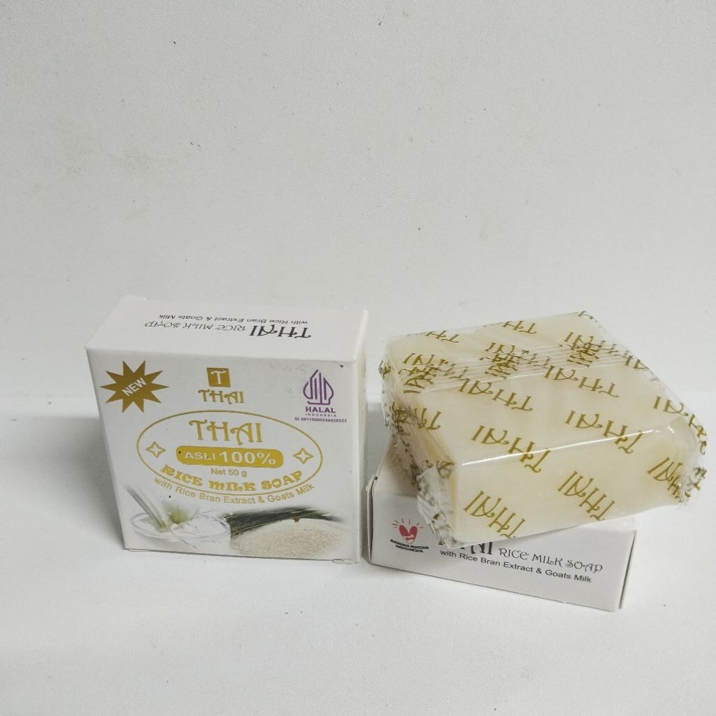 ecer Sabun Muka THAI RUCK MULK SOAP Asli 100%
