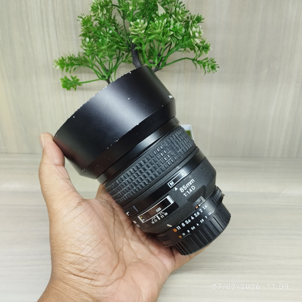 Nikkor Nikon AFD 85mm F1.4 Siap Pakai