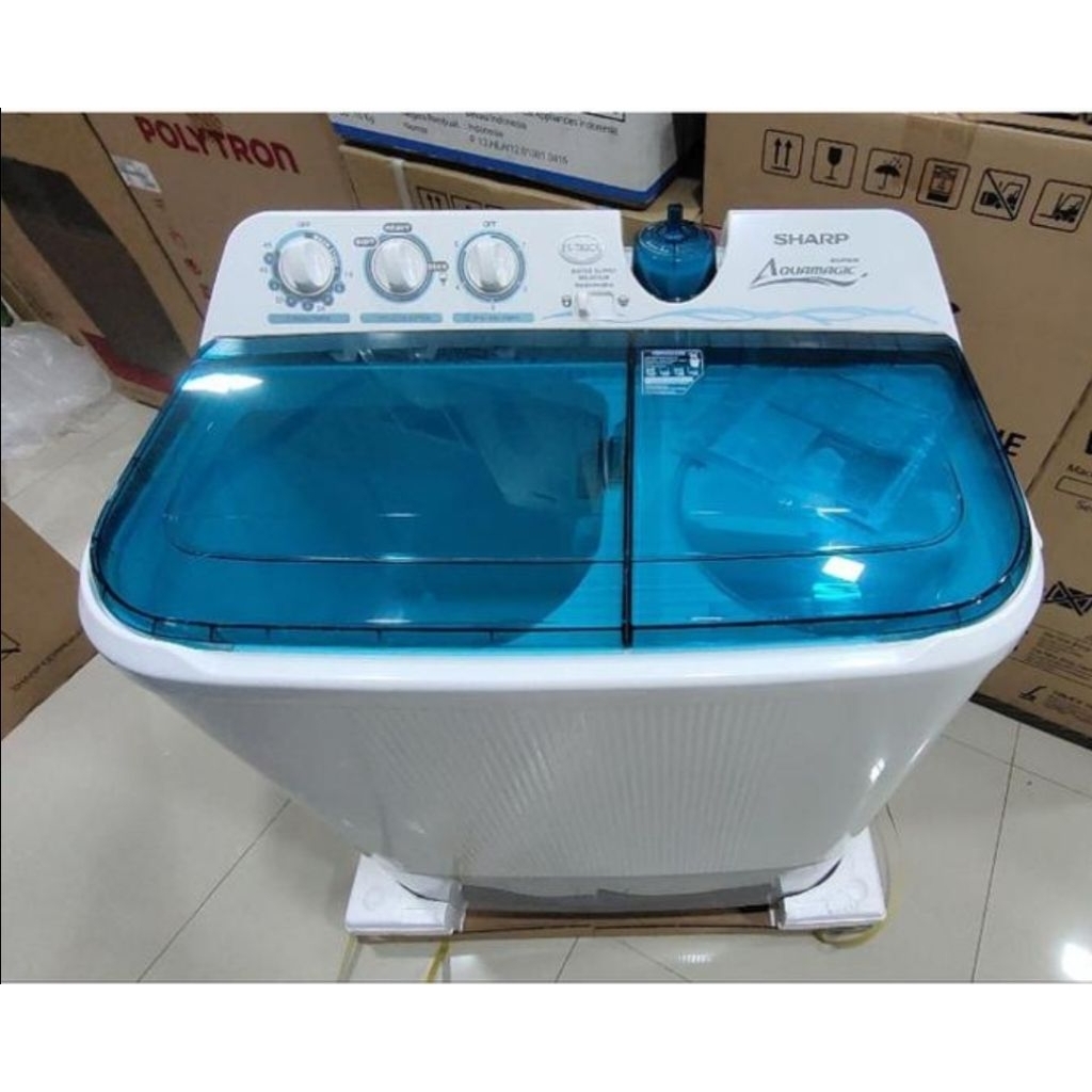 MESIN CUCI SHARP SUPER AQUAMAGIC ES-T95CR