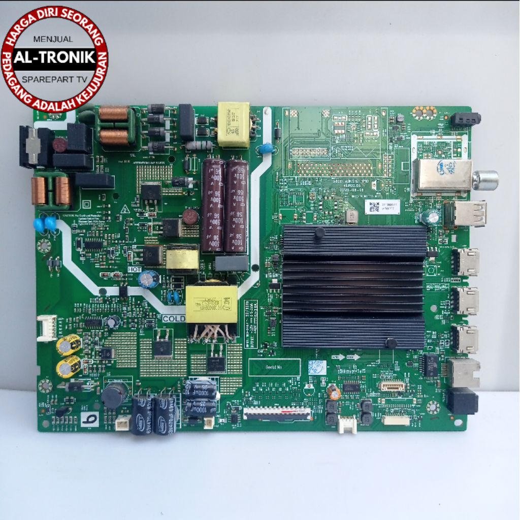 MAINBOARD TV LED PANASONIC 43 INCH MODEL TH-43HX600G MODUL MB MAIN BOARD TH 43HX600G 43HX600