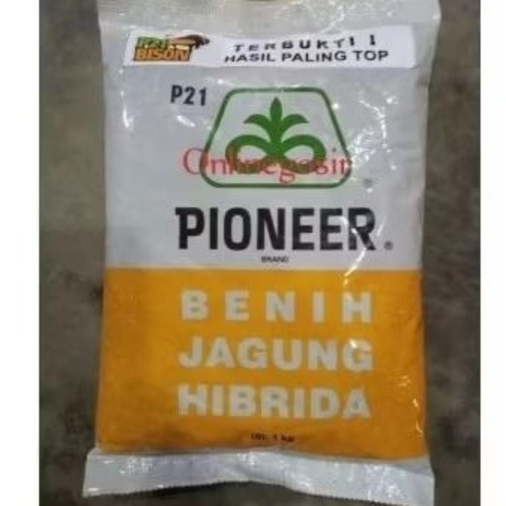 [GERATIS INSEKTISIDA MARSHAL 1 PCS] BENIH JAGUNG HIBRIDA PIONEER P 21 BYSON KEMASAN 1KG