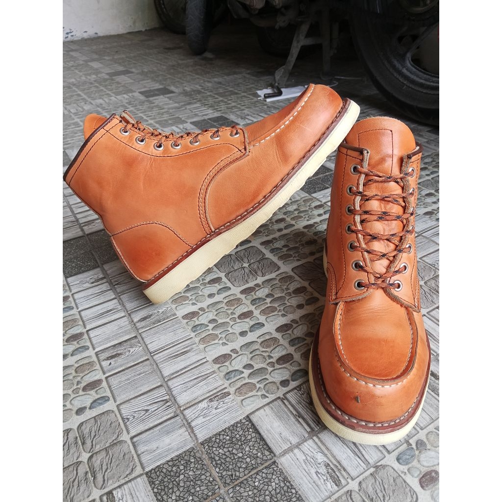 sepatu RedWing moctoe 875 sz 43 44 kulit