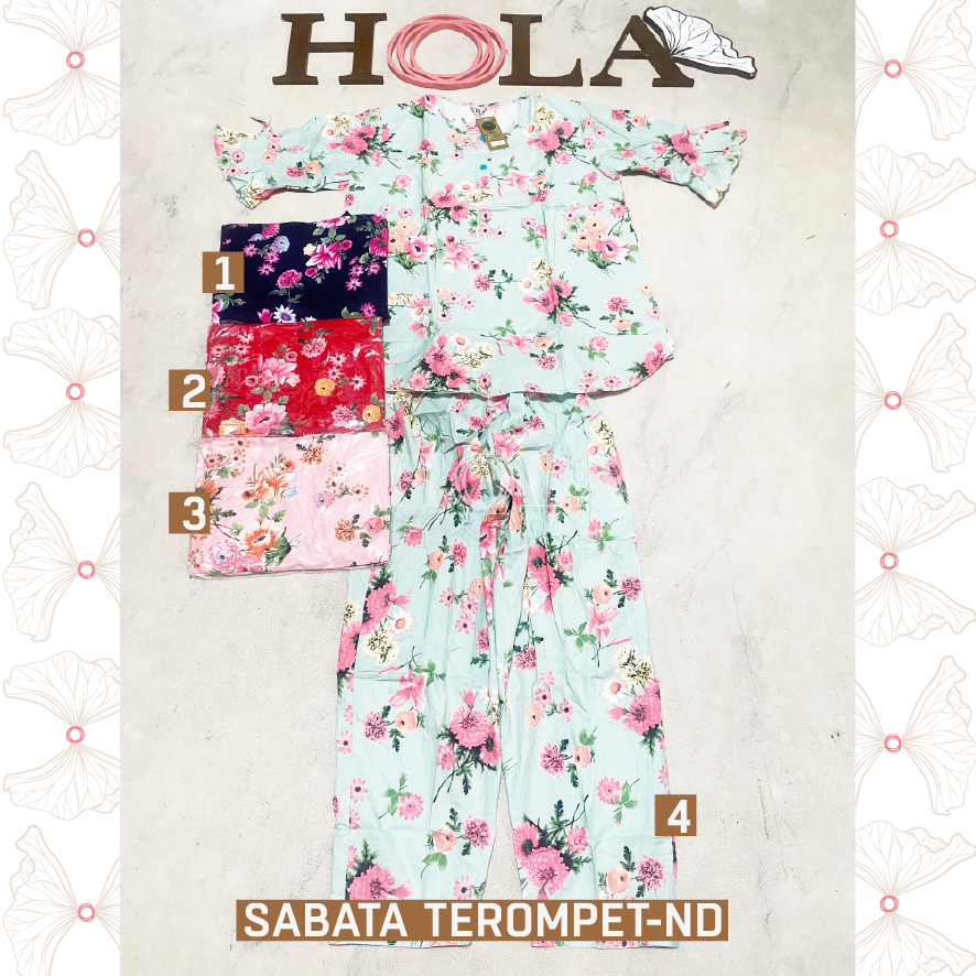 HOLA_FASH | ALVIN DEWASA SABATA TEROMPET, SETELAN CP ALVIN KATUN JEPANG