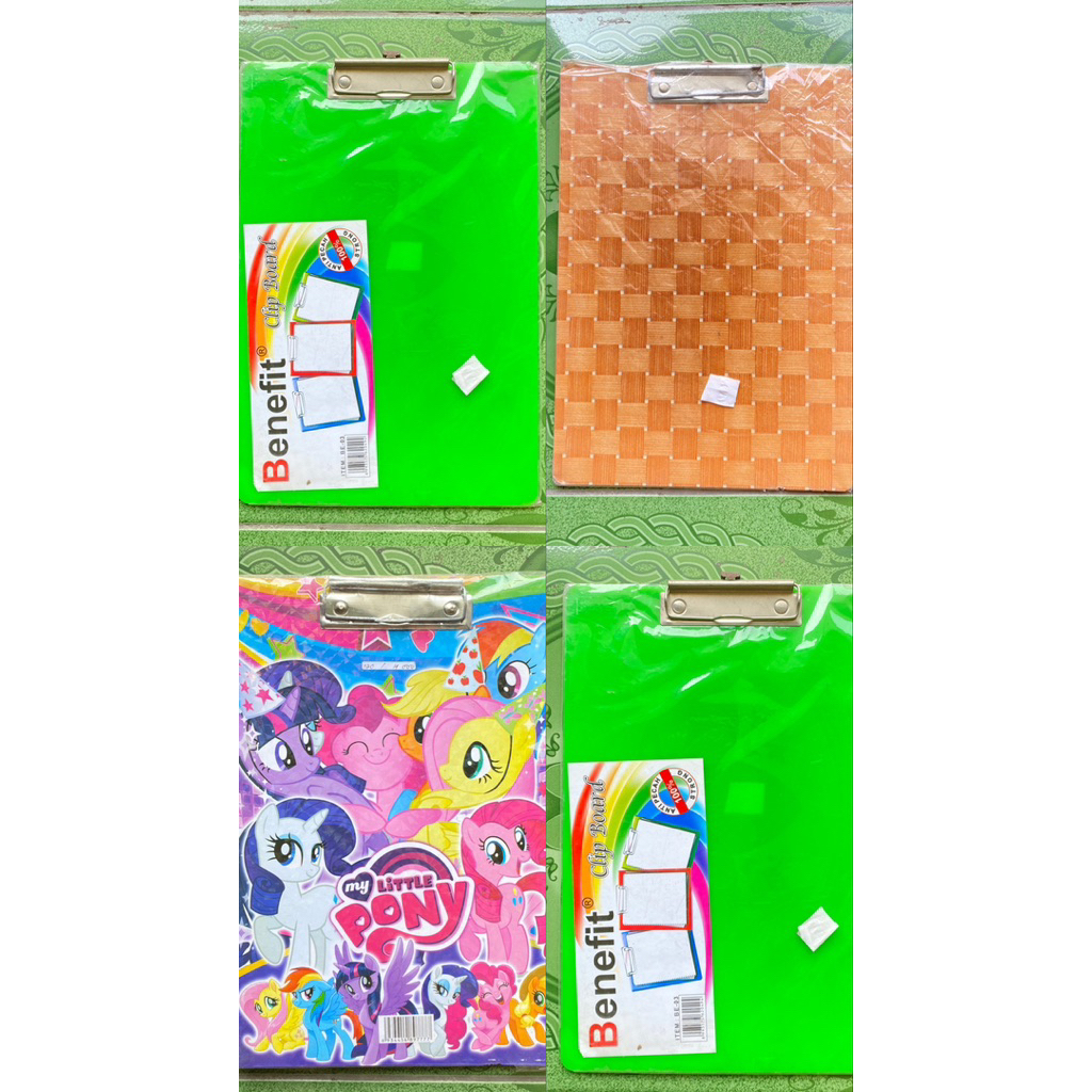 PAPAN JALAN UJIAN || CLIPBOARD KARAKTER KAYU BENING WARNA