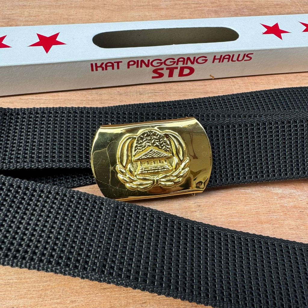 Ikat pinggang KORPRI - Sabuk korpri non braso bangkok halus tebal