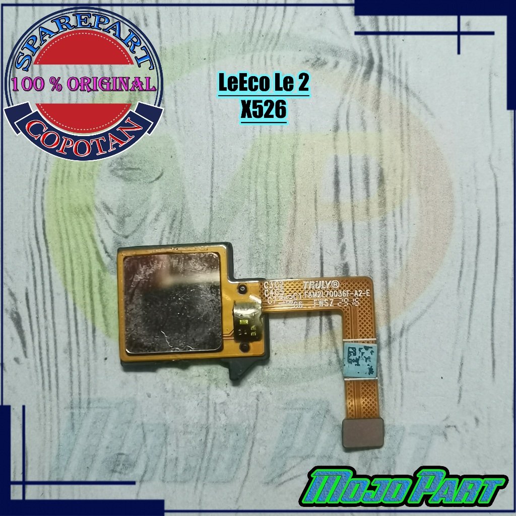 LeEco Le 2 - X526 Fleksibel Flexible Fingerprint Sensor Sidik Jari Original Copotan | Mojo Part