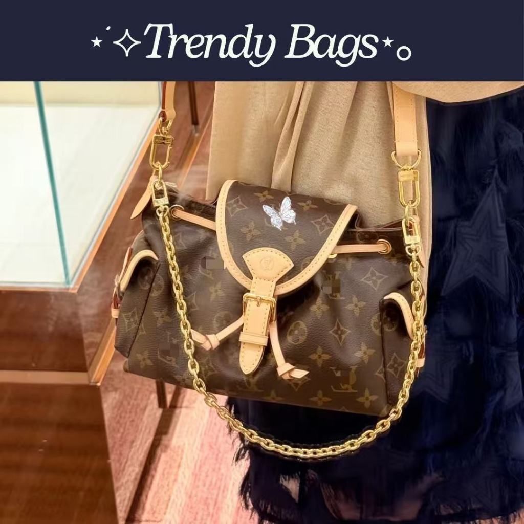 Pre Order Tas Selempang Fashion Model Odysee 2025 Ala Kelly Shoulder Bag Wanita Rantai Elegan Ukuran