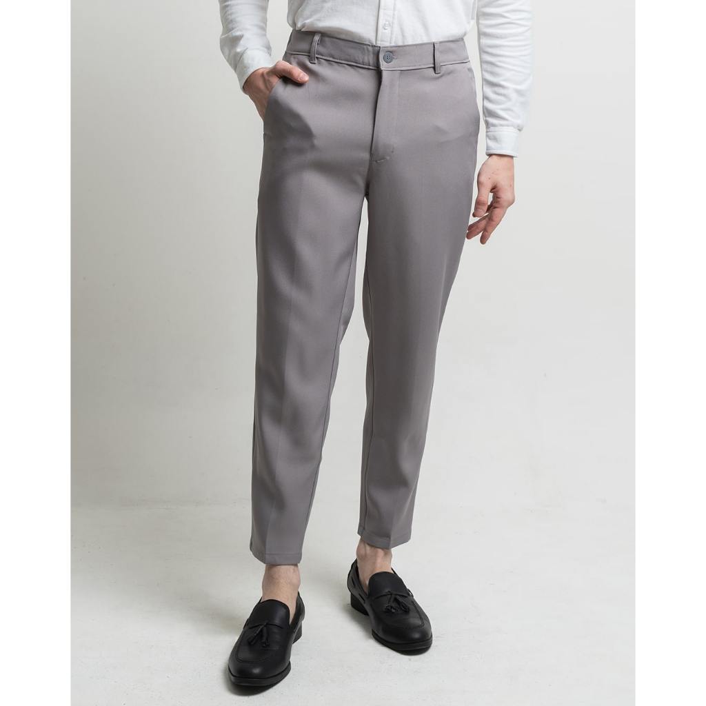 HSRM - Dapper Formal Ankle Pants Silver