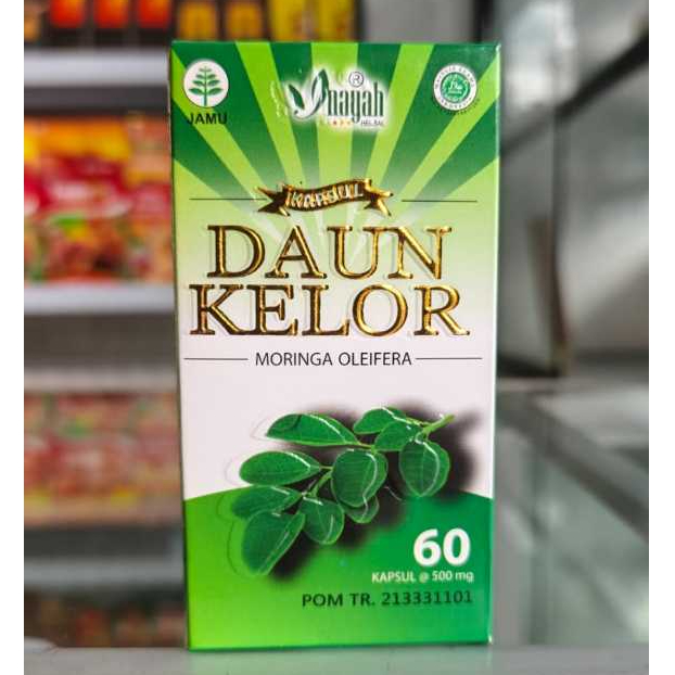 Kapsul daun kelor kaya manfaat isi 60 kapsul