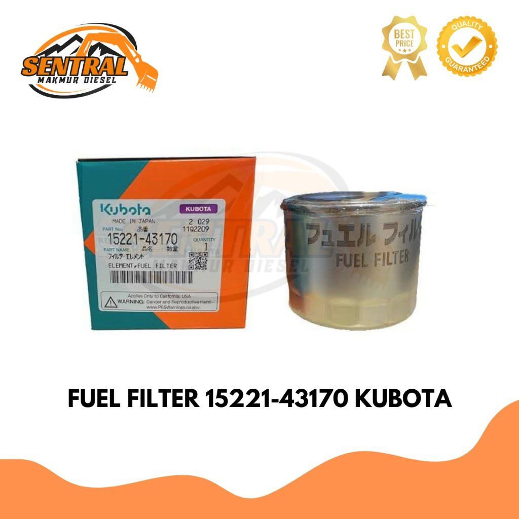 FUEL FILTER 15221-43170 KUBOTA