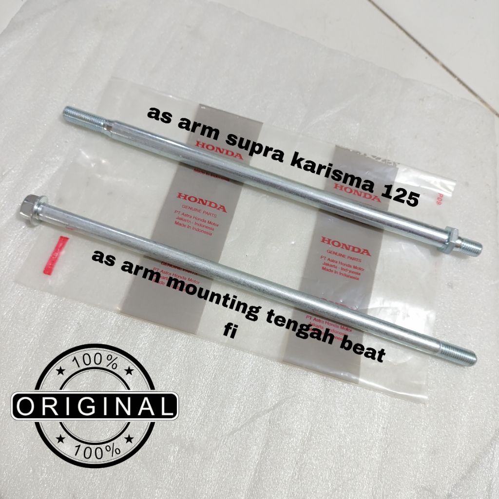 As arm mounting sasis tengah honda beat fi vario 110 as arm supra karisma 125 original