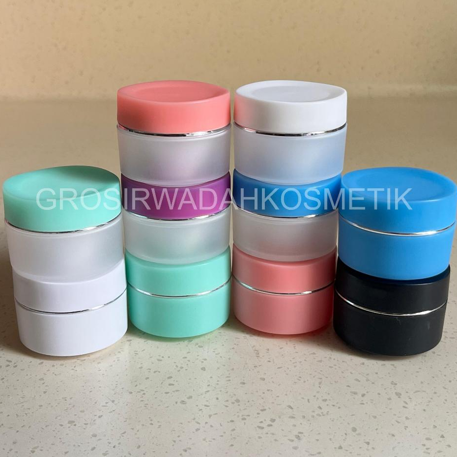 POT CREAM BUNGA 15GR | POT PP 15GR | POT KOSMETIK 15GR | POT KRIM BUNGA 15GR | JAR KOSMETIK 15GR | P