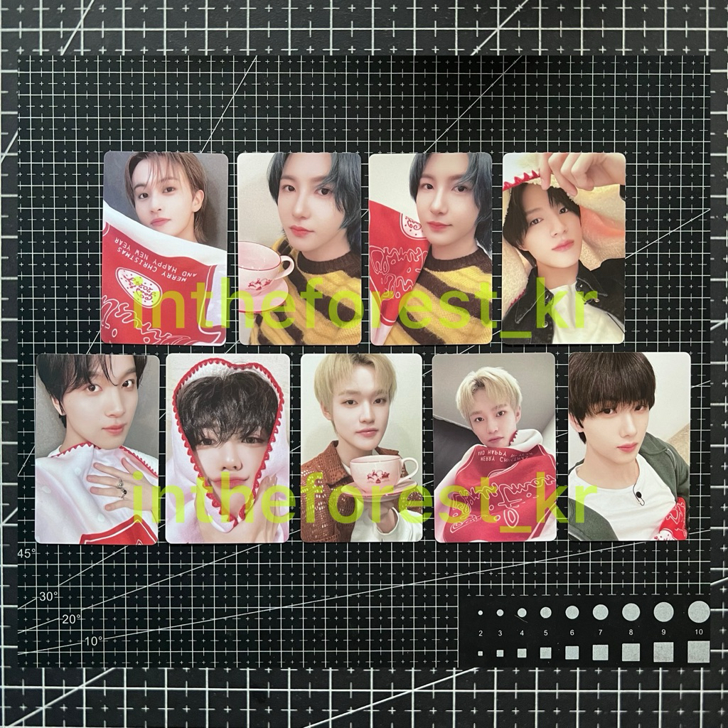 OFFICIAL PHOTOCARD NCT DREAM - 2024 PINK CHRISTMAS PC SET
