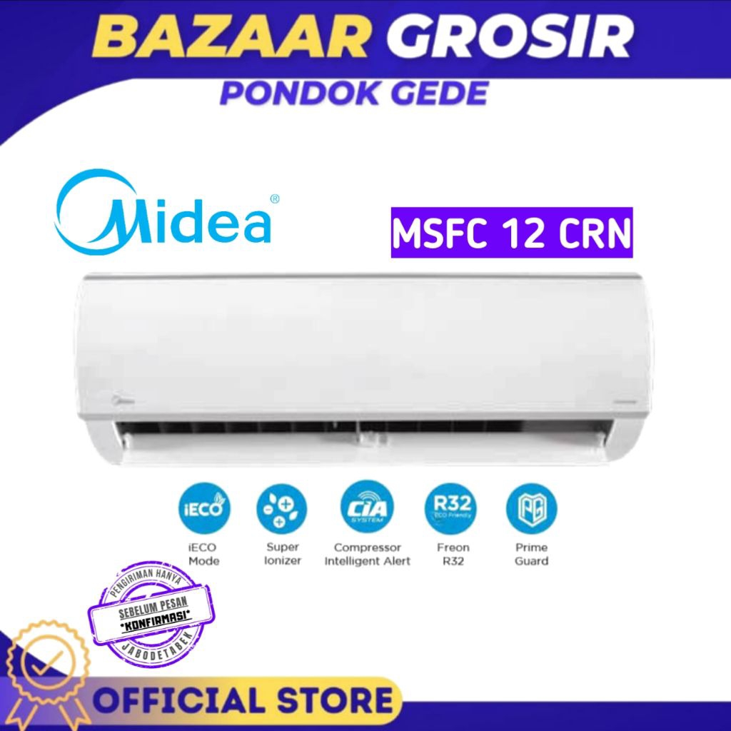 MIDEA AC 1,5PK MSFC 12CRN / MSFC-12CRN / MSFC12CRN