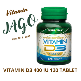 NUTRIMAX VITAMIN D3 400 IU SUPLEMENTASI VITAMIN D3