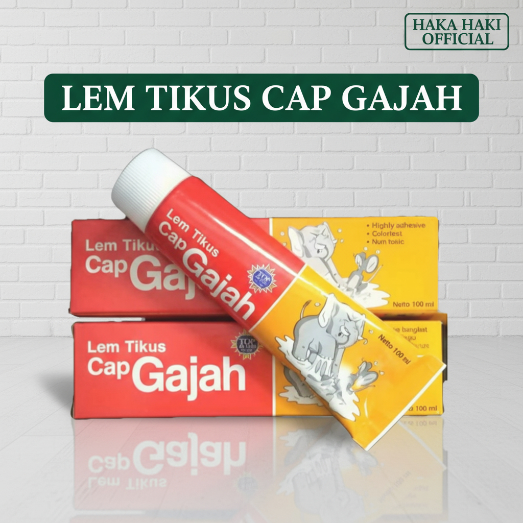 LEM TIKUS CAP GAJAH LEM TIKUS CAP GAJAH ODOL AMPUH ORIGINAL