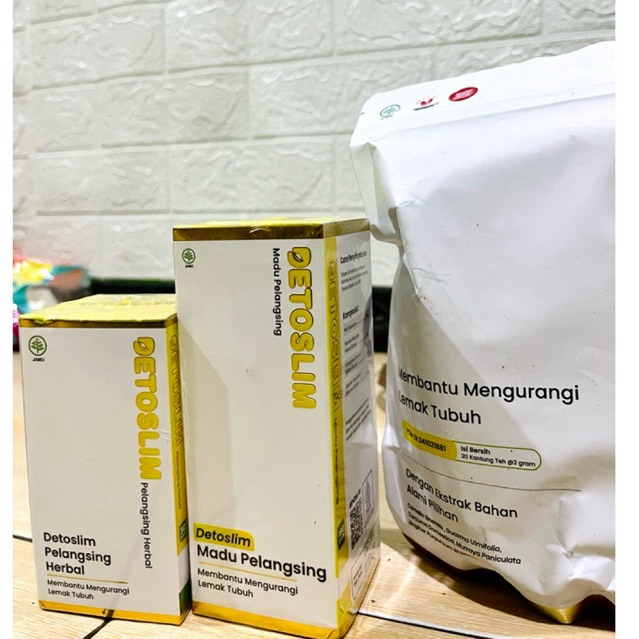 DETOSLIM ORIGINAL PAKET 3in1