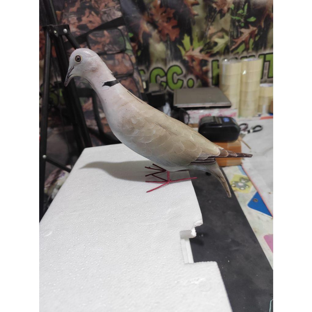 Jontrot boneka burung deruk pelung / patung dekoy manuk puter