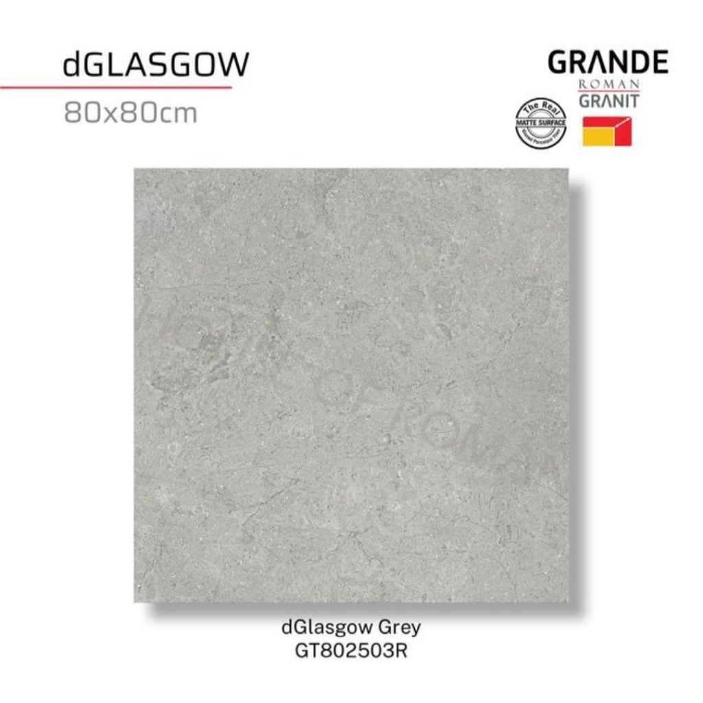 Roman Granit GT802503R dGlasgow Grey 80x80 Kw1