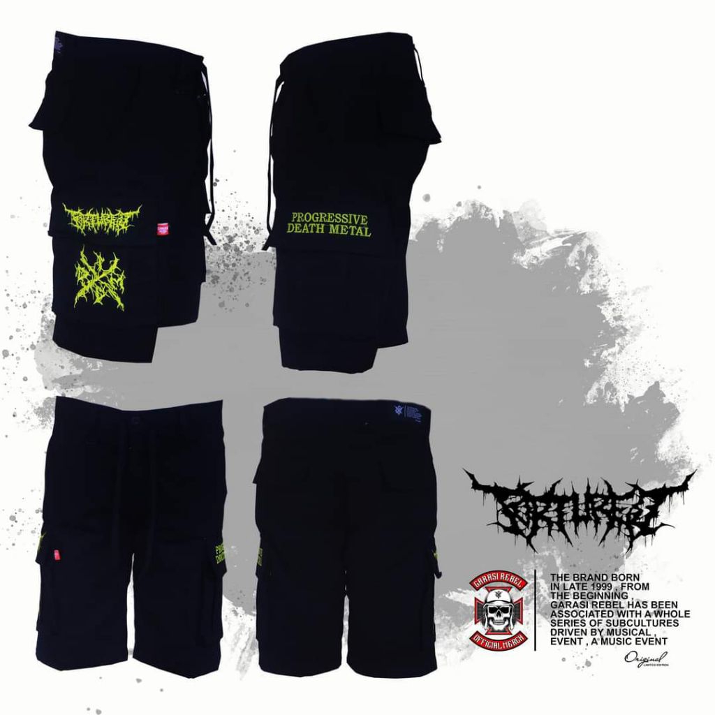 celana cargo pendek tortured /garelz store /celana iddm/ cargo metal
