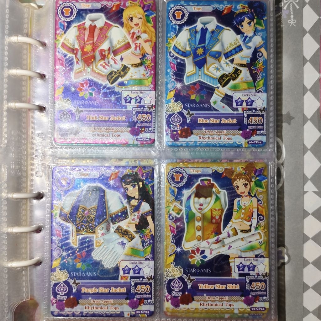 Aikatsu Star Anis Cards Satuan