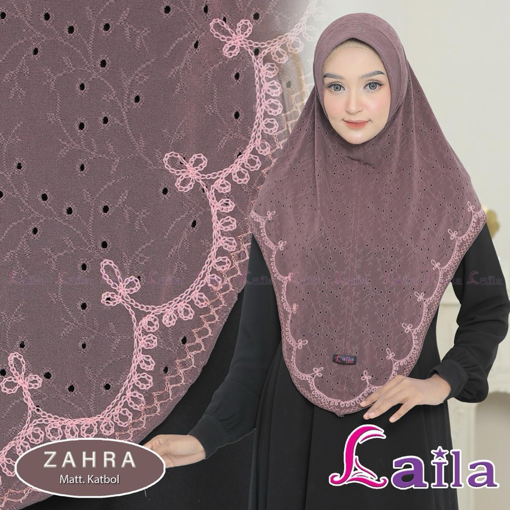 Hijab Instan zahra Katbol ori Laila