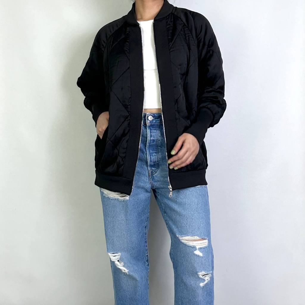 jaket wanita Zara size S (seperti baru) 100% original 131025K